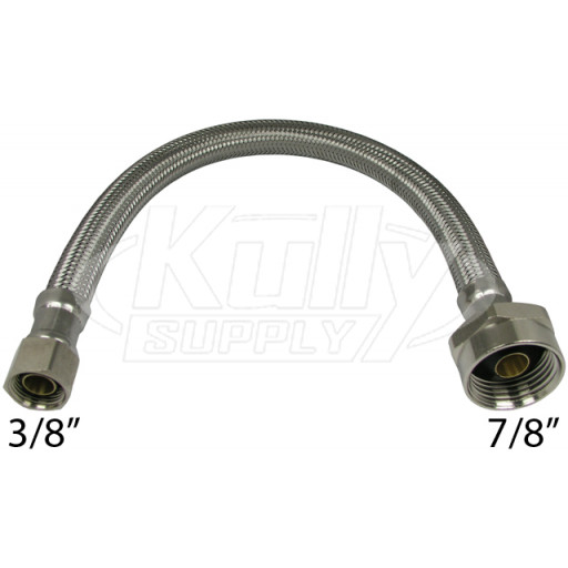 Stainless Steel Toilet Supply Line 9"