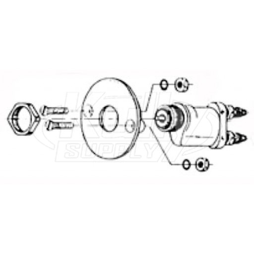 Sloan HY-1003-A Mounting Flange Kit