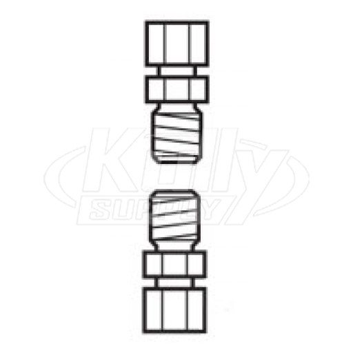 Sloan ETF-61 Male Connector 3/8" (Discontinued)