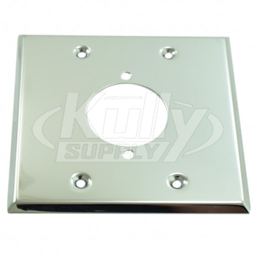 Sloan HY-40 Two Gang Wall Plate 4-1/2"