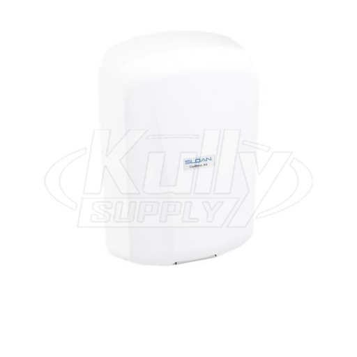 Sloan Optima EHD-702-PW Air Sensor-Operated Wall-Surface-ADA Hand Dryer
