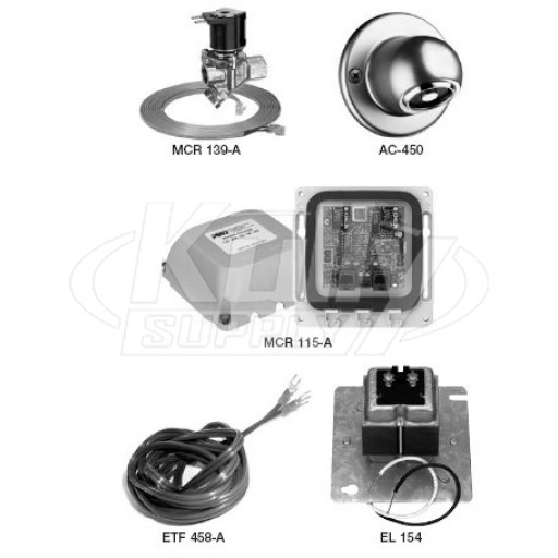 Sloan MCR-224 Push Button Shower System