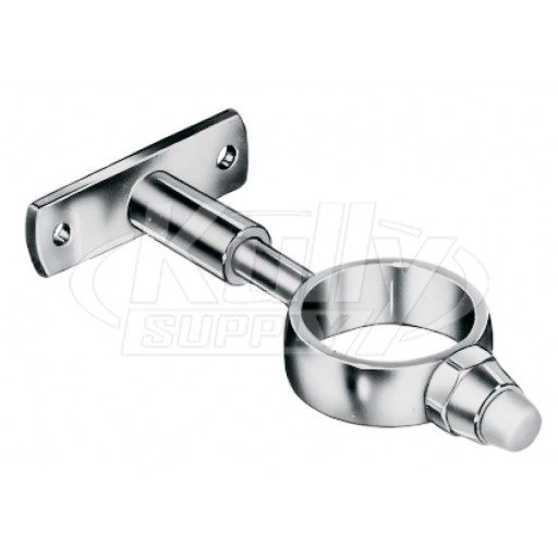 Sloan J-112-A Pipe Support 1-1/2" (with Bumper & 5" from C to E)