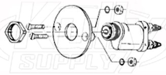 Sloan HY-1003-A Mounting Flange Kit