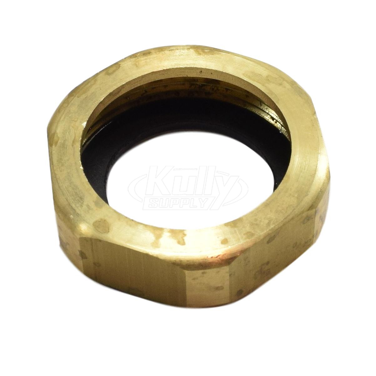 Sloan F-2-A Rough Brass Coupling Assembly 1-1/2 (with S-2)