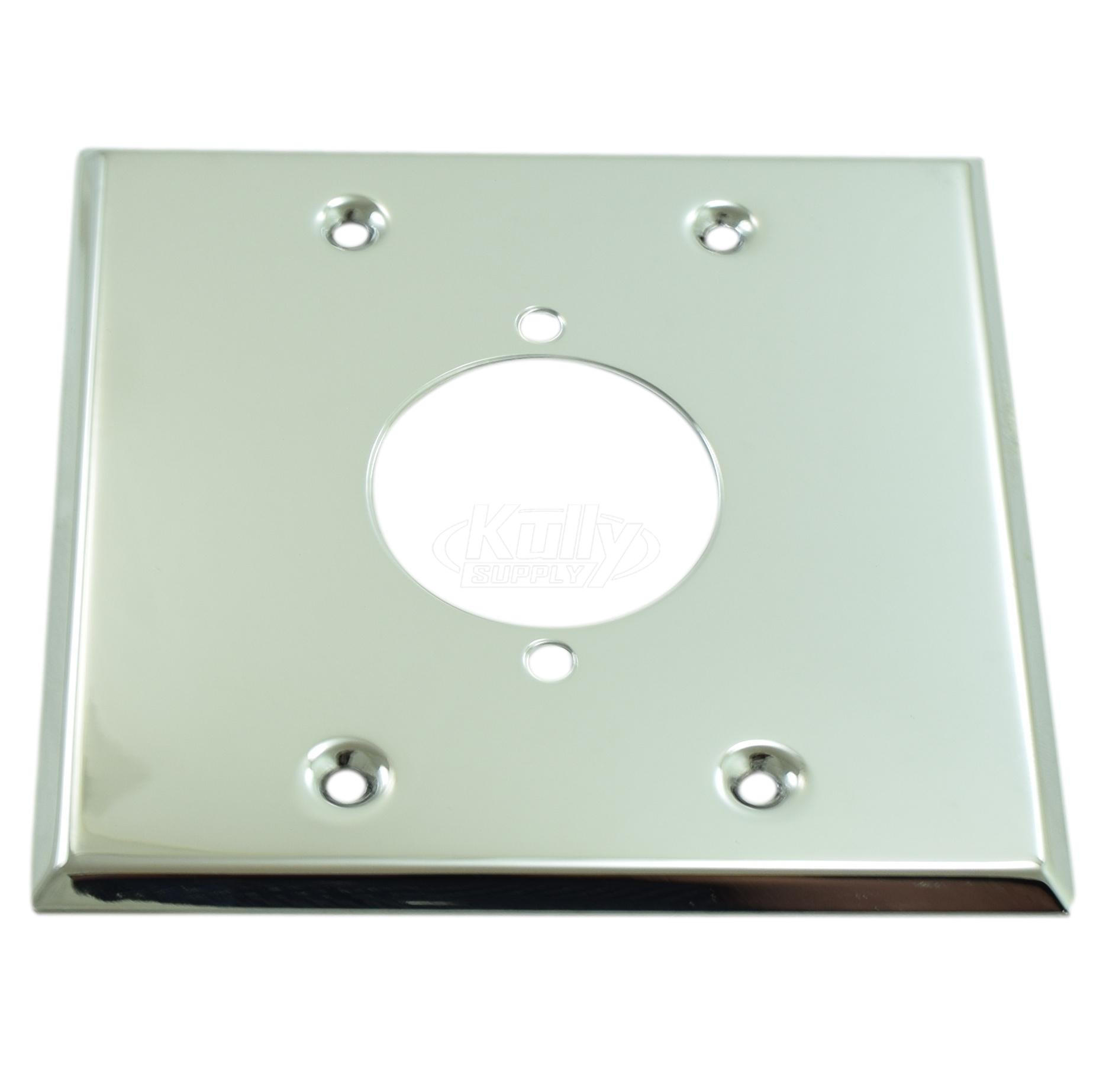 Sloan HY-40 Two Gang Wall Plate 4-1/2"