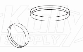 Sloan Crown II CR-137-A Nonhold-Open Piston Assembly