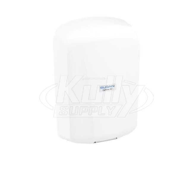Sloan Optima EHD-702-PW Air Sensor-Operated Wall-Surface-ADA Hand Dryer
