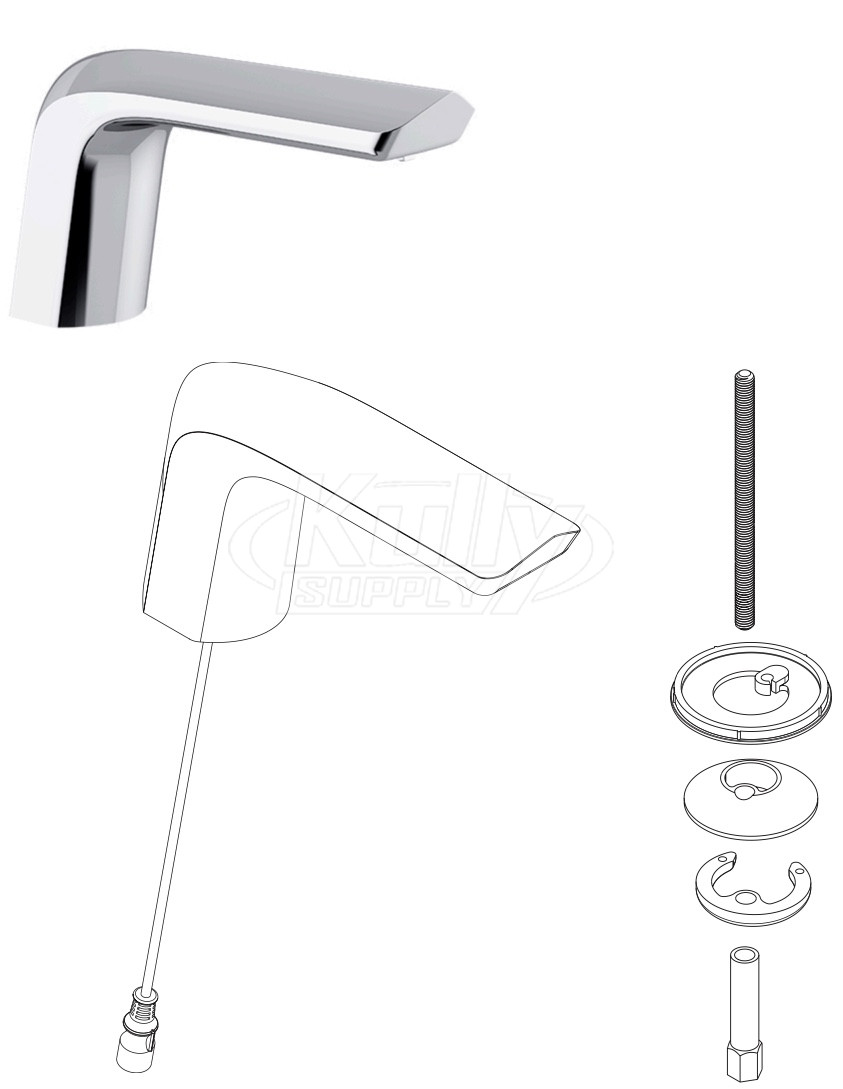 Sloan EBF-415 & ETF-410 Optima Sensor Faucet Parts Breakdown
