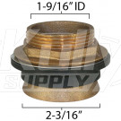 Toilet Spud (for standard 1.5" vacuum breaker flush tube)