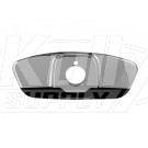 Sloan ETF-295-A Trim Plate 4" (Single Hole)