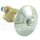 Sloan HY-108-A MBPM Panel-Mounted Hydraulic Actuator Metal Button