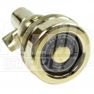 Sloan AC-11-2.5 Act-O-Matic PVD Polished Brass Showerhead