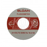 Sloan EL-102-2 Name Plate 24 VAC