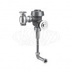 Sloan Royal 613 Manual Single Flush Concealed Penal Urinal Flushometer 10-3/4" LDIM 