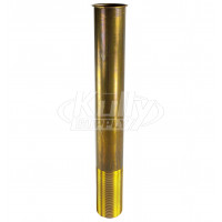 Sloan F-100 Rough Brass Outlet 1-1/2" x 11-1/2" (with 3" Score)