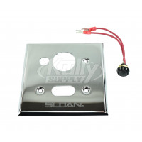 Sloan EL-566-A Cover Plate w/OR Opening & Push Button