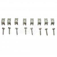 Sloan Flushmate AP100103-4PK 8 Pack of Metal Retainer Clips and Screws