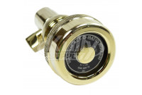 Sloan AC-11-2.5 Act-O-Matic PVD Polished Brass Showerhead