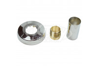 Sloan H-536-AS Sweat Solder Adapter Kit (with Cast Wall Flange for 3/4" Water Closet/Urinal Supply)