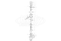 Sloan Dolphin Flushometer Parts Breakdown