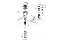 Sloan UPPERCUT Flushometer Parts Breakdown