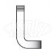 Sloan F-109 Outlet 1-1/4" x 21"x 5" Bend