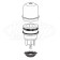 Sloan Crown CR-1014-A Piston Kit  0.125 gpf (for urinals)
