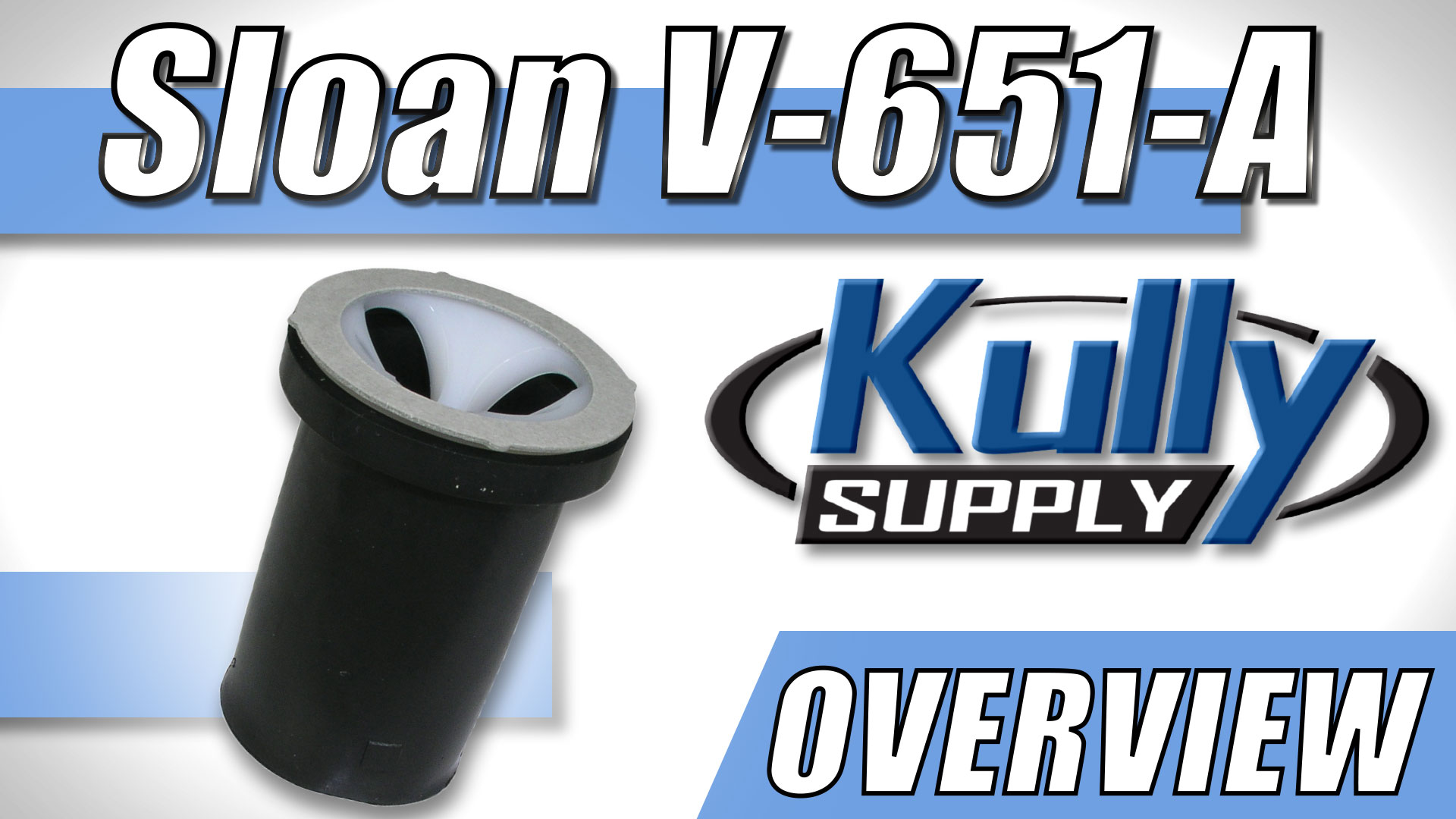 Overview Video: Sloan Vacuum Breaker Repair Kit (V-651-A)